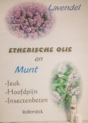 Etherische olie tegen jeuk enz...